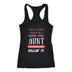 Aunt T-shirt, hoodie and tank top. Aunt funny gift idea.