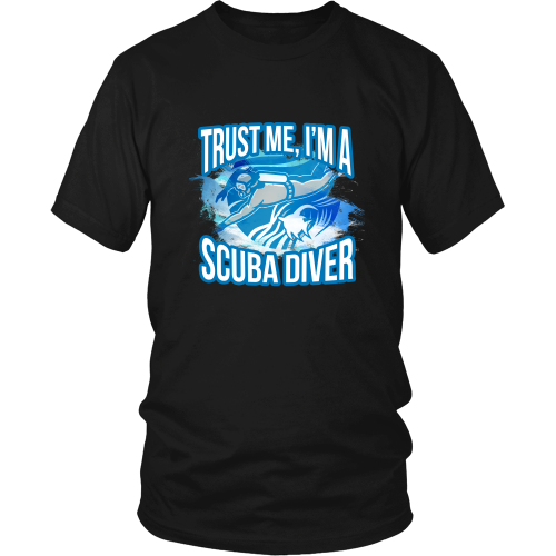 Scuba diving T-shirt - Trust me, I am a scuba diver