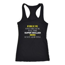 Athlete T-shirt, hoodie and tank top. Athlete funny gift idea.