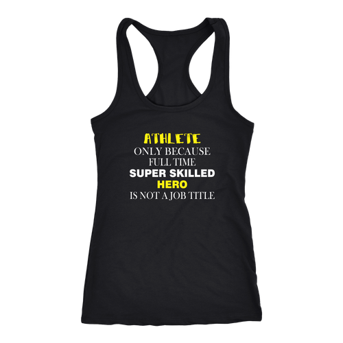 Athlete T-shirt, hoodie and tank top. Athlete funny gift idea.