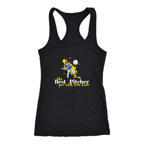 Pitcher T-shirt, hoodie and tank top. Pitcher funny gift idea.