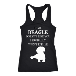 Beagle T-shirt, hoodie and tank top. Beagle funny gift idea.