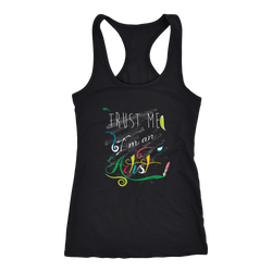 Artist T-shirt, hoodie and tank top. Artist funny gift idea.