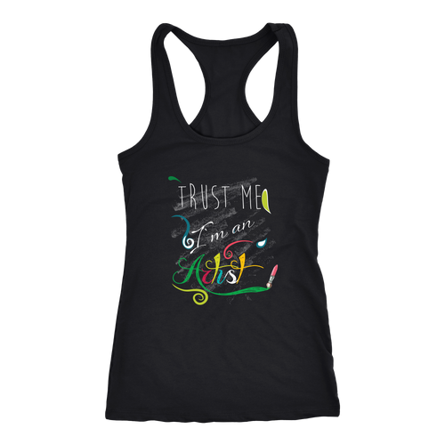 Artist T-shirt, hoodie and tank top. Artist funny gift idea.