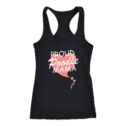 Poodle T-shirt, hoodie and tank top. Poodle funny gift idea.