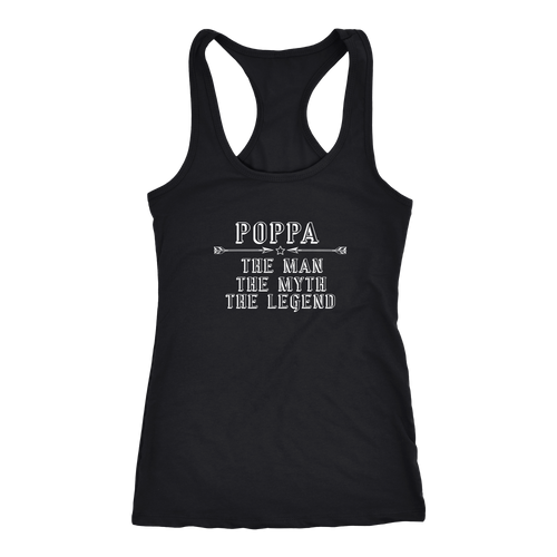 Poppa T-shirt, hoodie and tank top. Poppa funny gift idea.