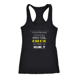 Athlete T-shirt, hoodie and tank top. Athlete funny gift idea.
