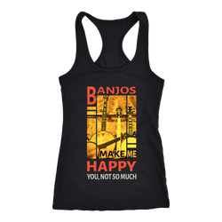 Banjo T-shirt, hoodie and tank top. Banjo funny gift idea.