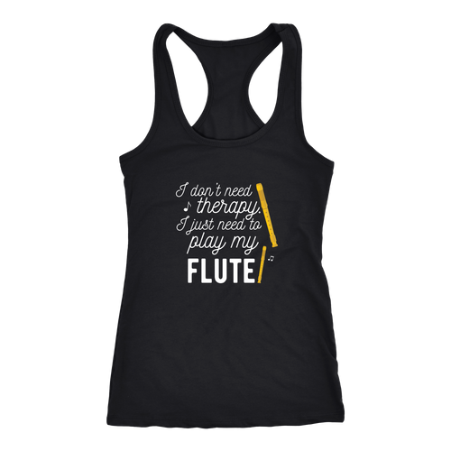 Flute T-shirt, hoodie and tank top. Flute funny gift idea.