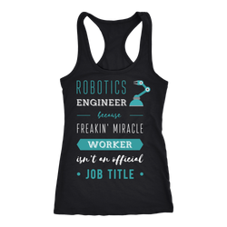 Robotics Engineer T-shirt, hoodie and tank top. Robotics Engineer funny gift idea.