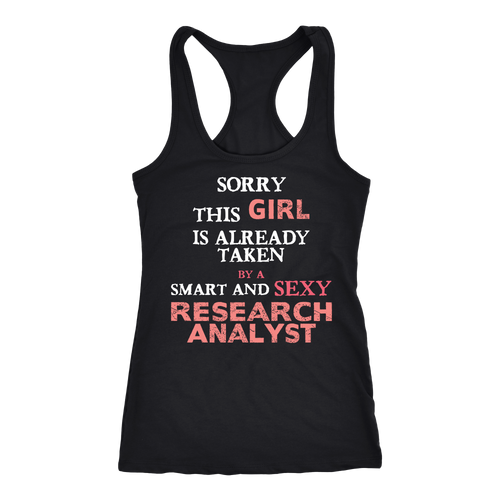Research Analyst T-shirt, hoodie and tank top. Research Analyst funny gift idea.