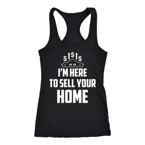 Real estate agent T-shirt, hoodie and tank top. Real estate agent funny gift idea.
