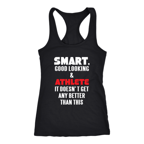 Athlete T-shirt, hoodie and tank top. Athlete funny gift idea.