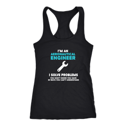 Aeronautical Engineer T-shirt, hoodie and tank top. Aeronautical Engineer funny gift idea.