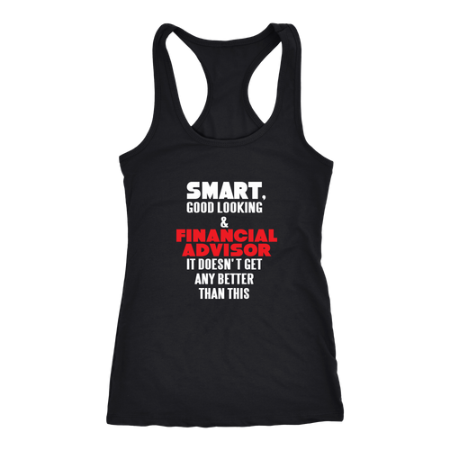 Financial Advisor T-shirt, hoodie and tank top. Financial Advisor funny gift idea.