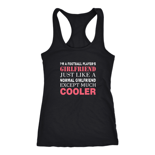 Football Player's T-shirt, hoodie and tank top. Football Player's funny gift idea.