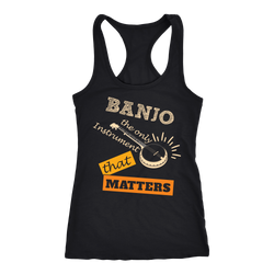 Banjo T-shirt, hoodie and tank top. Banjo funny gift idea.