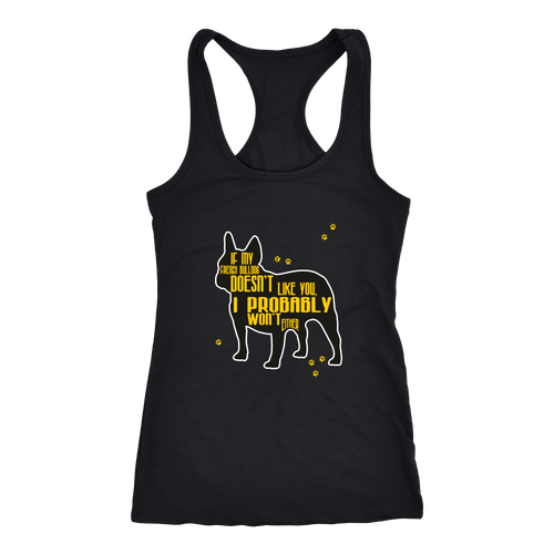 French bulldog T-shirt, hoodie and tank top. French bulldog funny gift idea.