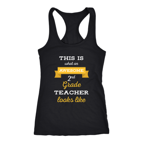 2nd Grade Teacher T-shirt, hoodie and tank top. 2nd Grade Teacher funny gift idea.