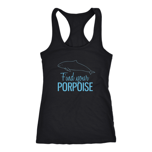 Porpoise T-shirt, hoodie and tank top. Porpoise funny gift idea.