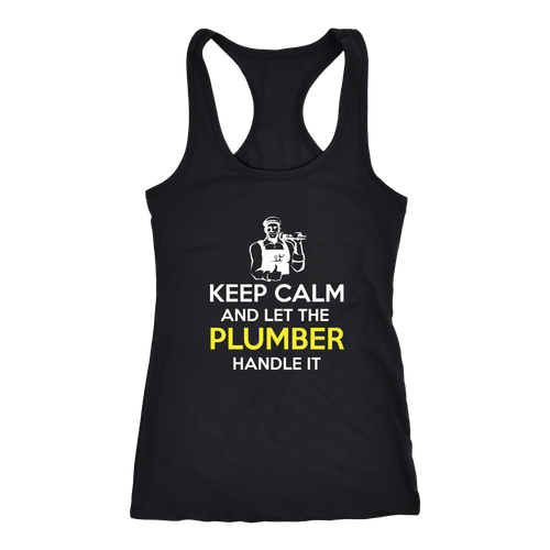 Plumber T-shirt, hoodie and tank top. Plumber funny gift idea.