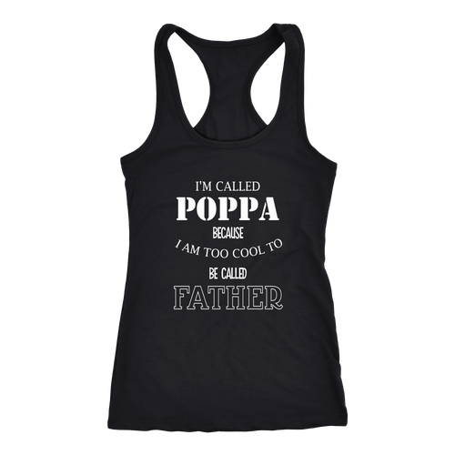 Poppa T-shirt, hoodie and tank top. Poppa funny gift idea.