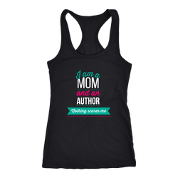 Author T-shirt, hoodie and tank top. Author funny gift idea.