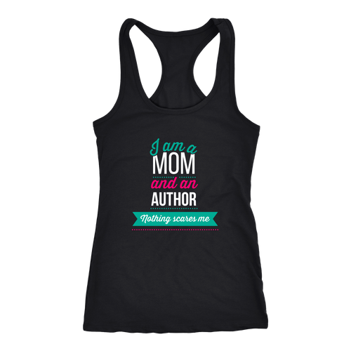 Author T-shirt, hoodie and tank top. Author funny gift idea.