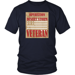 Veteran T-Shirt - Operation Desert Storm