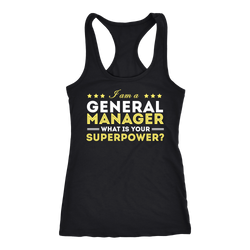 General Manager T-shirt, hoodie and tank top. General Manager funny gift idea.