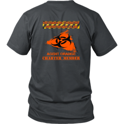 Agent Orange T-shirt - Charter member (Back Print)