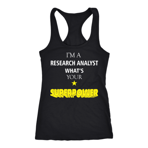 Research Analyst T-shirt, hoodie and tank top. Research Analyst funny gift idea.