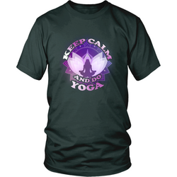 Yoga T-shirt - Keep calm and do yoga