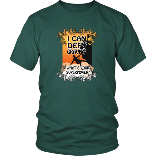 Rock climbing T-shirt - I can define gravity, what's your superpower?