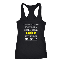 Gamer T-shirt, hoodie and tank top. Gamer funny gift idea.