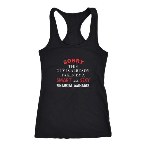 Financial Manager T-shirt, hoodie and tank top. Financial Manager funny gift idea.