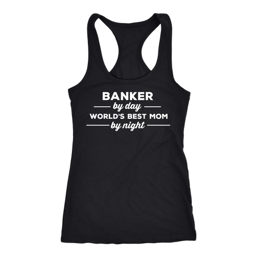 Banker T-shirt, hoodie and tank top. Banker funny gift idea.