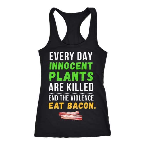 Bacon T-shirt, hoodie and tank top. Bacon funny gift idea.