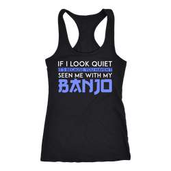 Banjo T-shirt, hoodie and tank top. Banjo funny gift idea.