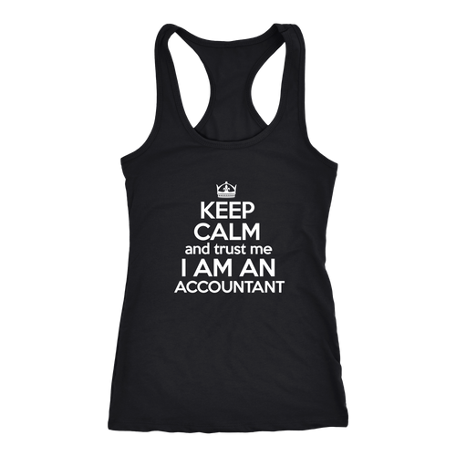 Accountant T-shirt, hoodie and tank top. Accountant funny gift idea.