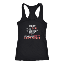 Police officer T-shirt, hoodie and tank top. Police officer funny gift idea.