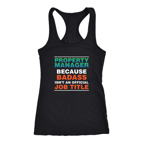 Property Manager T-shirt, hoodie and tank top. Property Manager funny gift idea.