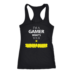Gamer T-shirt, hoodie and tank top. Gamer funny gift idea.