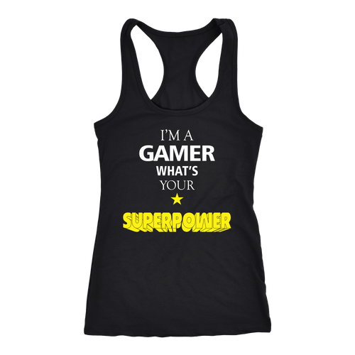 Gamer T-shirt, hoodie and tank top. Gamer funny gift idea.