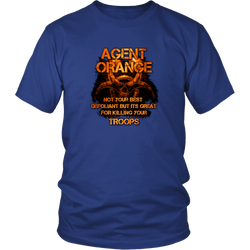 Agent Orange T-shirt - Not your best defoliant (Front print)