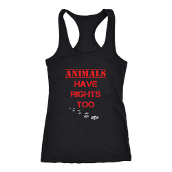 Animal Rights T-shirt, hoodie and tank top. Animal Rights funny gift idea.