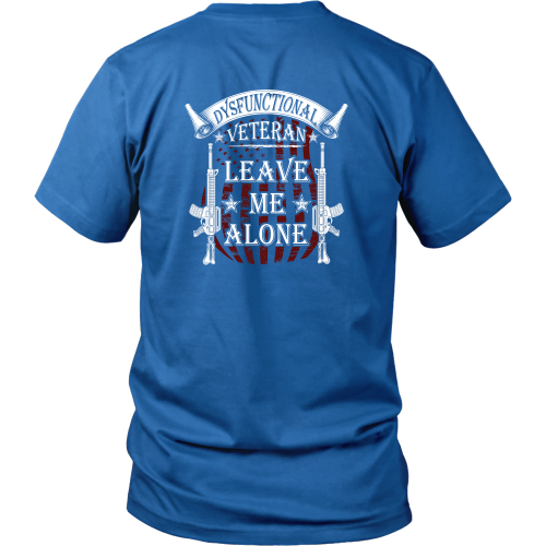 Veterans T-shirt - Leave me alone