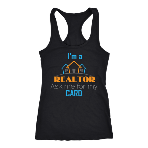 Real estate agent T-shirt, hoodie and tank top. Real estate agent funny gift idea.