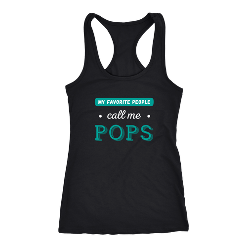 Pops T-shirt, hoodie and tank top. Pops funny gift idea.
