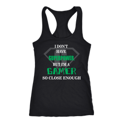 Gamer T-shirt, hoodie and tank top. Gamer funny gift idea.